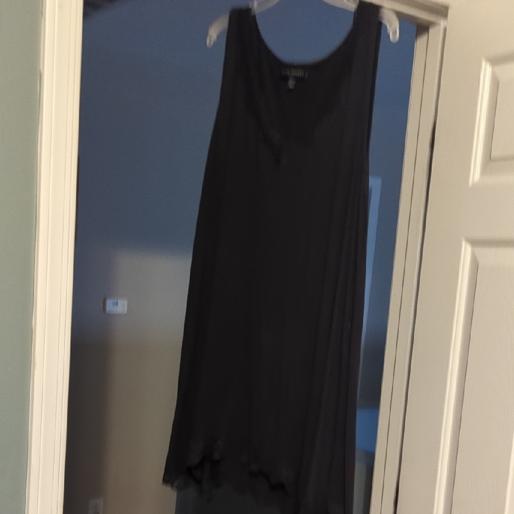 Elegant Black Sleeveless Tank